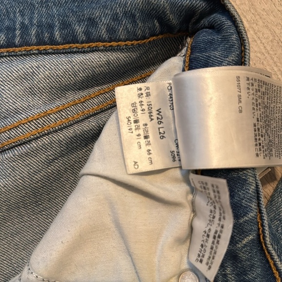 Levi’s Wedgie Straight Jeans- 26”W - Picture 8 of 9